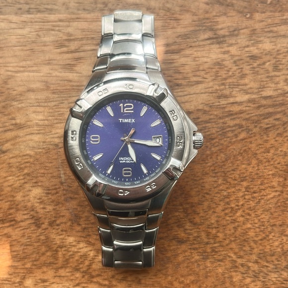 Men’s Silver Timex Watch - Picture 1 of 1